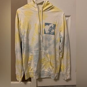 Tie dye MTV hoodie